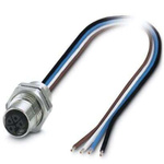 Phoenix Contact, 1425 IP67 Rear Mount 4P Power Connector Socket, Rated At 16A, 63 V