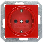 Siemens, DELTA IP20 Red Screw Socket Socket, Rated At 16A, 250 V