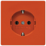 Siemens IP20 Orange Socket Socket, Rated At 16A, 250 V