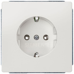 Siemens IP20 White Socket Socket, Rated At 16A, 250 V