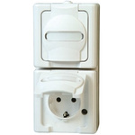 Kopp White Socket, Rated At 16A, 250 V