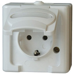Kopp White Socket, Rated At 16A, 250 V