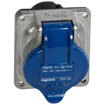 Legrand, Hypra IP44 Blue Surface Mount 2P+E Socket Socket, Rated At 16A, 250 V No
