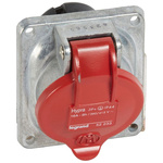 Legrand, Hypra IP44 Red Surface Mount 3P+E Socket Socket, Rated At 16A, 415 V No