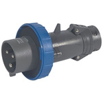 Legrand, Hypra IP67 Blue 2P+E Industrial Power Plug, Rated At 32A, 250 V No