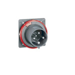 Legrand, Hypra IP66, IP67 Red 3P + N + E Industrial Power Plug, Rated At 125A, 415 V No
