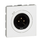 Legrand, Mosaic IP40 White Flush Mount 3P Socket Socket