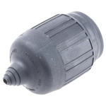 Hubbell Male Black Weatherproof Triple Seal Boot IP55 for use with Power Connector