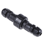 3 Pole IP68 Rating Cable Mount Female, Male Mains Inline Connector Rated At 16A