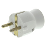 Legrand Male White Plug