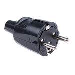 ABL Sursum French / German Mains Plug, 16A, Cable Mount, 250 V
