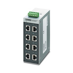 Phoenix Contact Ethernet Switch, 8 RJ45 port, 24V dc, 100Mbit/s Transmission Speed, DIN Rail Mount FL SWITCH SFN 8TX-PN