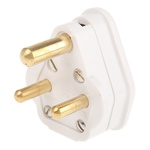 MK Electric UK Mains Plug, 5A, Cable Mount