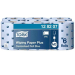 Tork Dry Multi-Purpose Wipes for Centrefeed Dispenser, Hand, Mopping Up Liquid, Multi-Purpose, Surface Use, Centrefeed