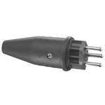ABL Sursum Swiss Mains Plug, 16A, Cable Mount, 250 V