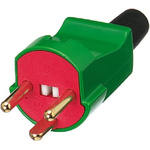 LK Denmark Mains Plug, 10A, Cable Mount, 250 V ac