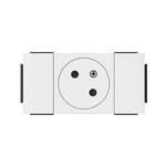 Legrand White 1 Gang Plug Socket, 16A, Type F - German Schuko, Indoor Use