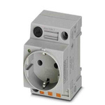 Phoenix Contact German Mains Sockets, 16A, DIN Rail, 250 V