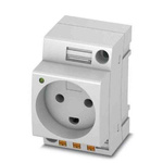 Phoenix Contact Denmark Mains Sockets, 16A, DIN Rail, 250 V