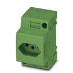 Phoenix Contact Mains Sockets, 20A, DIN Rail, 250 V