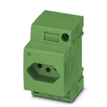 Phoenix Contact Mains Sockets, 20A, DIN Rail, 250 V