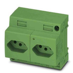Phoenix Contact Mains Sockets, 20A, DIN Rail, 250 V
