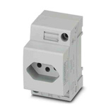 Phoenix Contact Mains Sockets, 20A, DIN Rail, 250 V