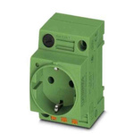 Phoenix Contact German Mains Sockets, 16A, DIN Rail, 250 V