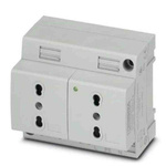 Phoenix Contact Italy Mains Sockets, 16A, DIN Rail, 250 V