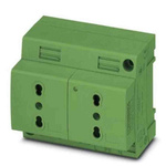 Phoenix Contact Italy Mains Sockets, 16A, DIN Rail, 250 V