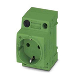 Phoenix Contact German Mains Sockets, 16A, DIN Rail, 250 V