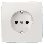 Siemens White 1 Gang Electrical Socket, 2 Poles, 16A, Schuko, Indoor Use