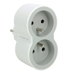 Legrand French / German Multi Outlet Plug, 16A, Plug-In
