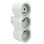 Legrand French / German Multi Outlet Plug, 16A, Plug-In