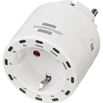 brennenstuhl White Plug Socket, 2 Poles, 13A, Type C - Europe, Type E - German, Indoor Use