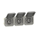 Legrand Grey Plug Socket, 2 Poles, NF Socket