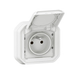 Legrand Black Plug Socket, NF Socket