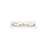 MK Electric White 2 Gang Plug Socket, 15A, NEMA 5-15R, Indoor Use