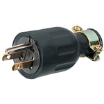 Japanese Mains Plug, 15A, Cable Mount, 125 V