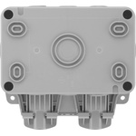 BG Electrical Grey 2 Gang Plug Socket, 0 Poles, 13A, Type G - British, Outdoor Use