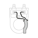 French / German Mains Plug, 6A, Cable Mount, 230 V ac