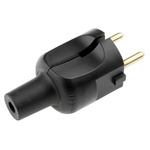 French / German Mains Plug, 16A, Cable Mount, 230 V ac
