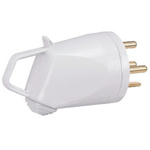 Europe Mains Connector, 20A, Cable Mount, 400 V ac