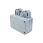 MK Electric Grey 2 Gang Plug Socket, 2 Poles, 13A, Type G - British, Outdoor Use