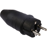 ABL Sursum French / German Mains Plug, 16A, Cable Mount, 250 V