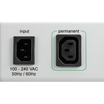 IEC Socket C13 7 Gang Power Distribution Unit, No, 10A, 250 V, Fused