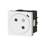 Legrand White 1 Gang Plug Socket, 16A, Indoor Use