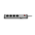 Type F - German Schuko 4 Gang Power Distribution Unit, 1.5m Cable