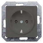 Siemens 1 Gang Electrical Socket, 2 Poles, 16A, Schuko, Indoor Use