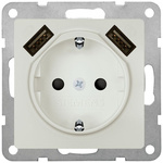 Siemens 1 Gang Plug Socket, 16A, Indoor Use